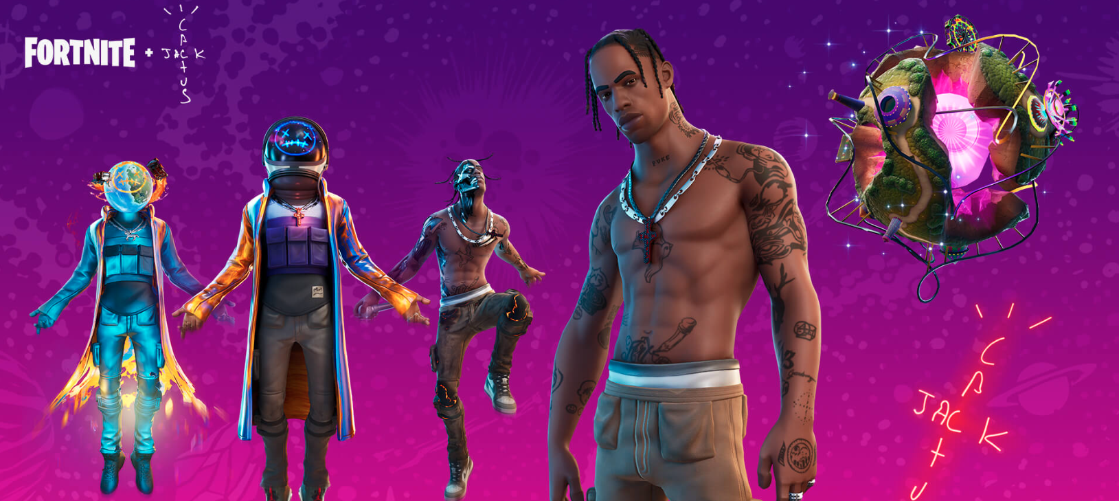 Cactus Jack and Travis Scott | Source: Fortnite