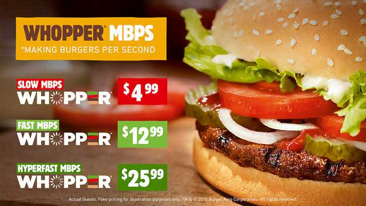Burger King Whopper Neutrality Advertisement 
