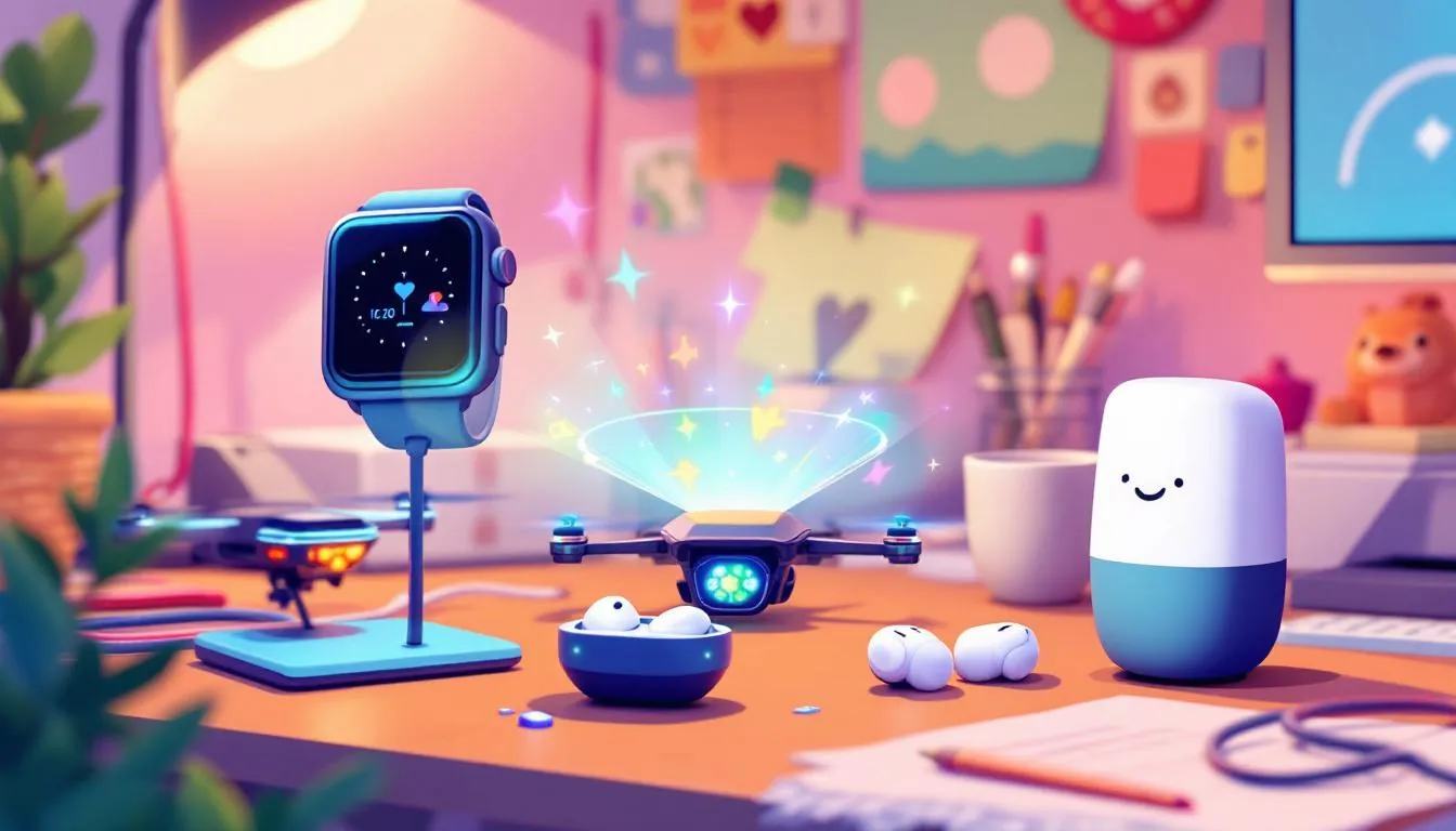 Fun gadgets for the tech-savvy boyfriend, featuring innovative tech products.