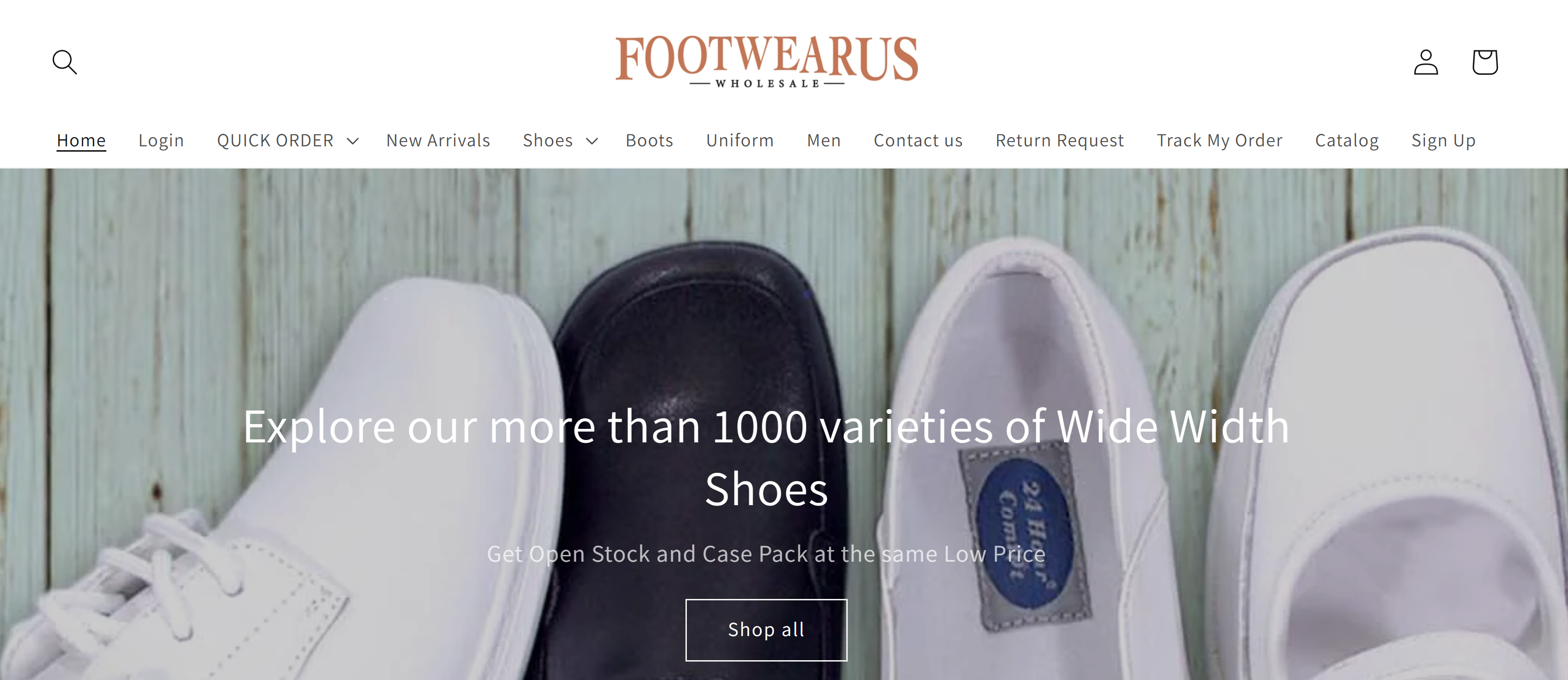 dropshipping shoes with footwearus and sell the trend