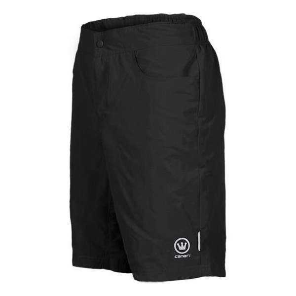 Image showing Canari's Paramount baggy mountain bike shorts.