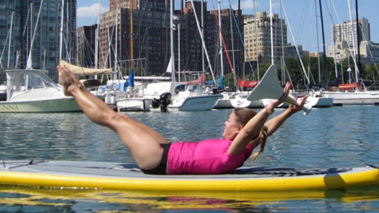 paddle board pilates classes