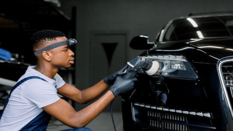 Cleaning and polishing of the headlights post installation is essential