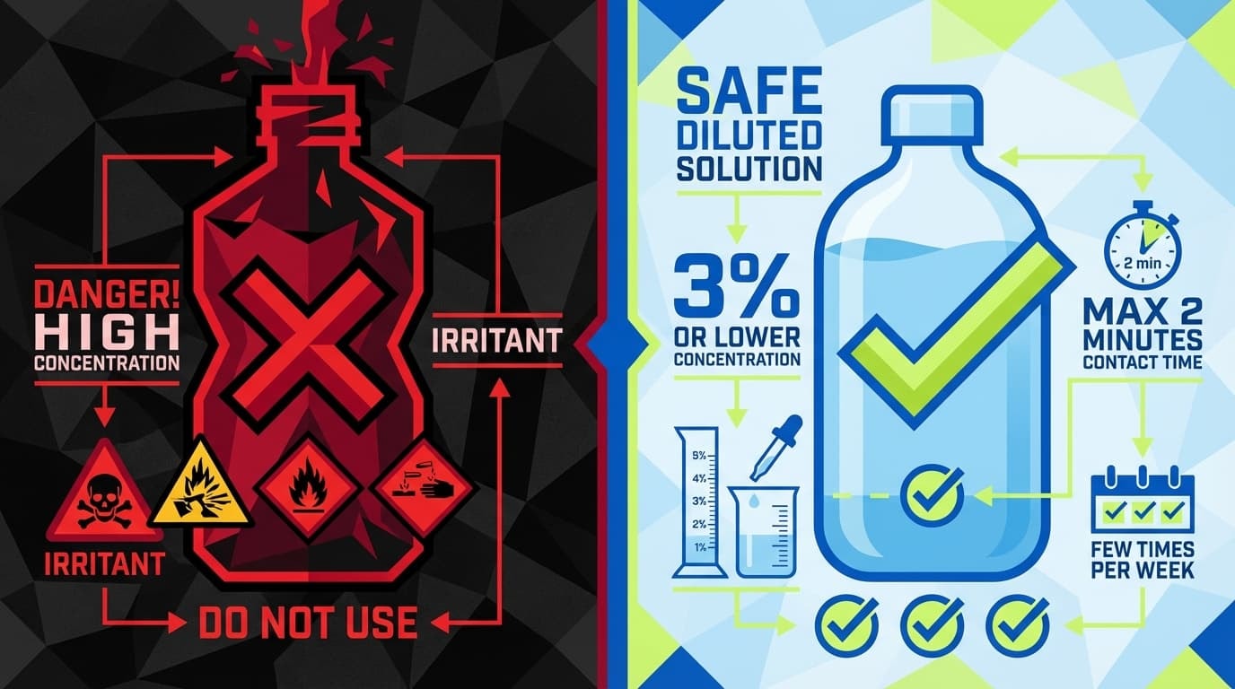 Can You Brush Your Teeth With Hydrogen Peroxide? (Short, Direct Answer)