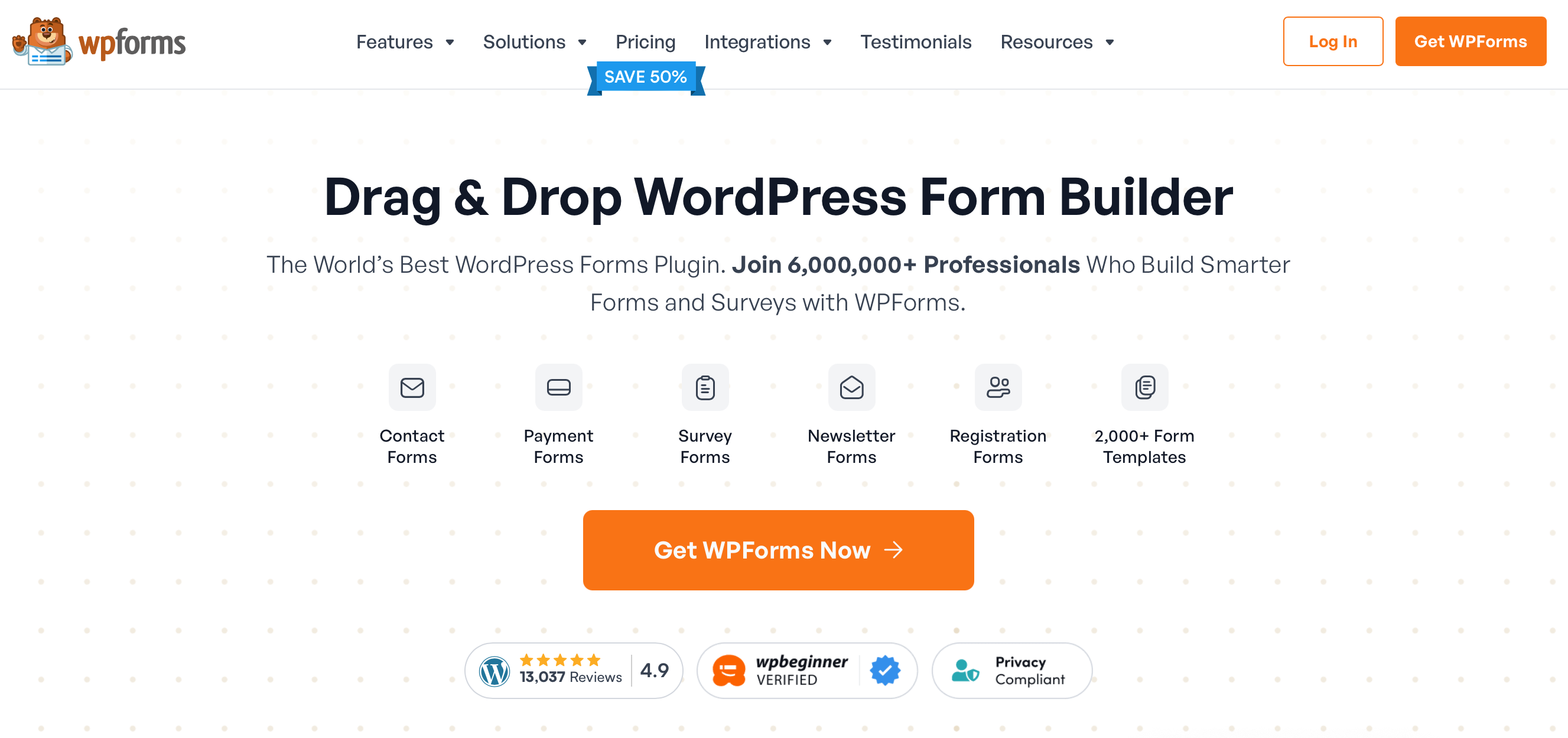 woocommerce alternatives - wpforms 