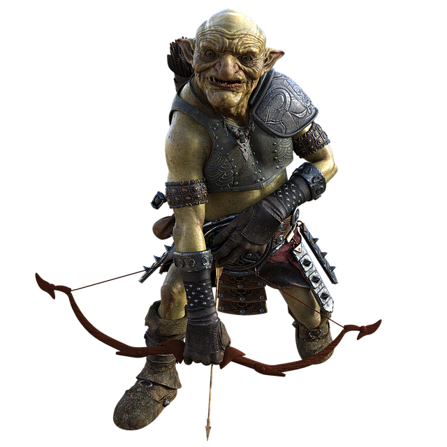 Image showing a male warrior goblin