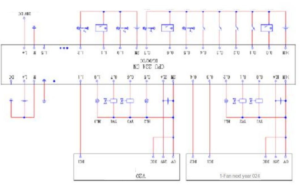PLC wiring diagram B
