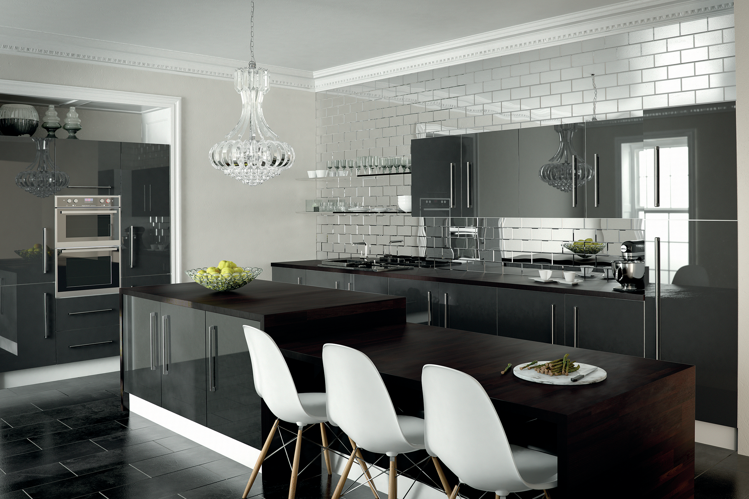 Metallic Anthracite kitchen