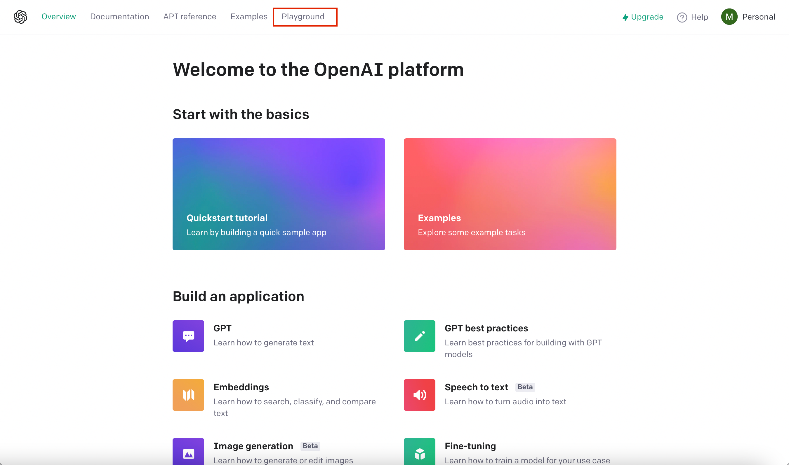 OpenAI Platform