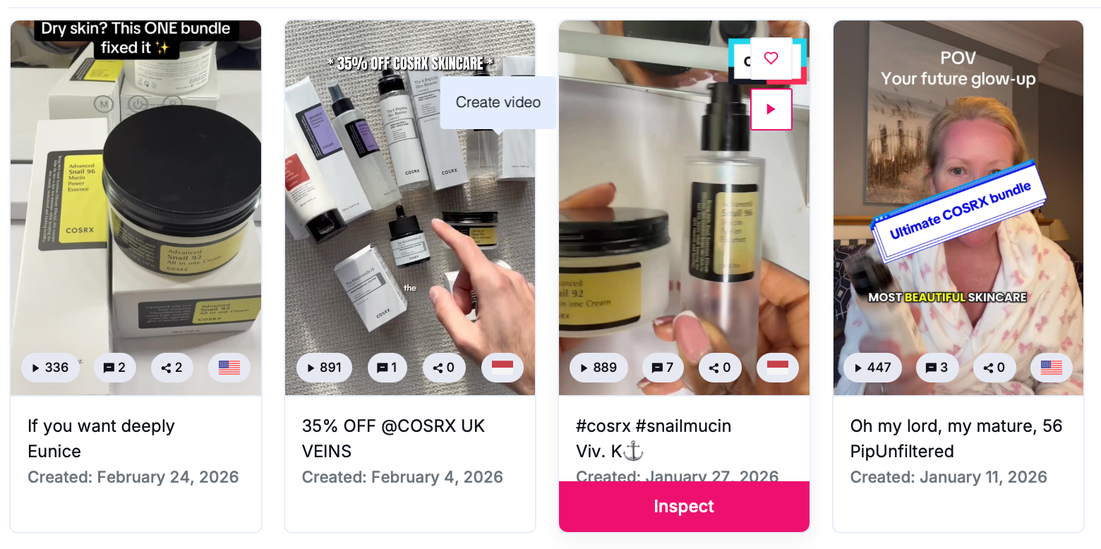 viral tiktok products - snail mucin 
