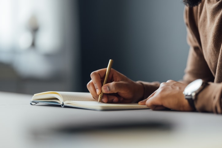 Accountant looks into profit and loss accounts