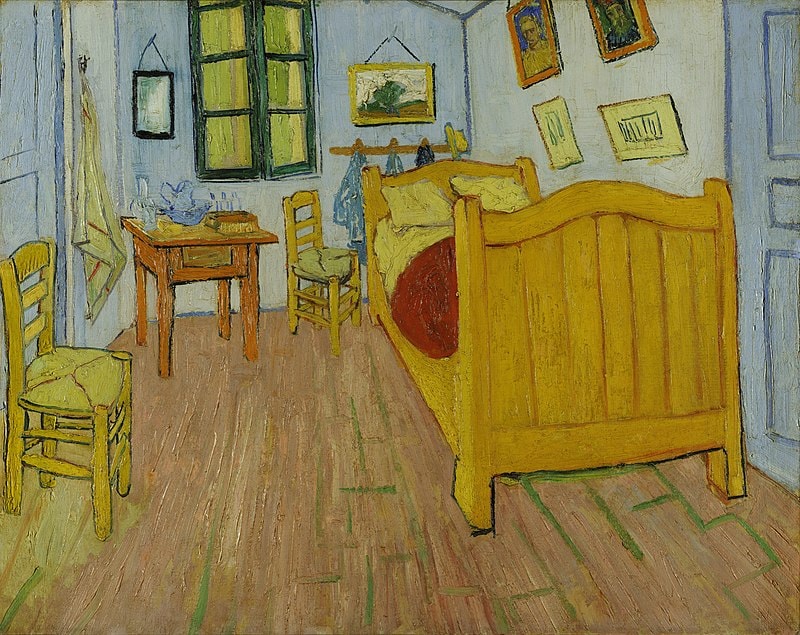 the bedroom