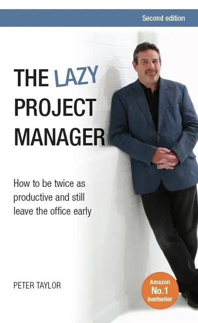 The cover for The Lazy Project Manager, one of the best project management books.