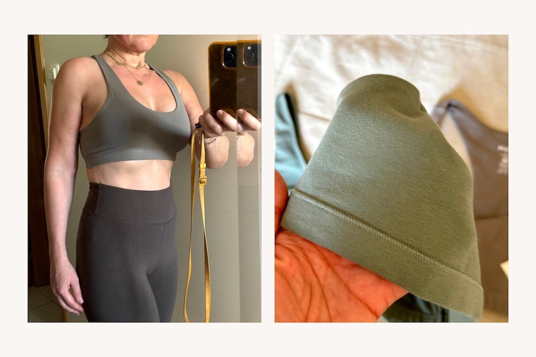 non toxic sports bras organic basics
