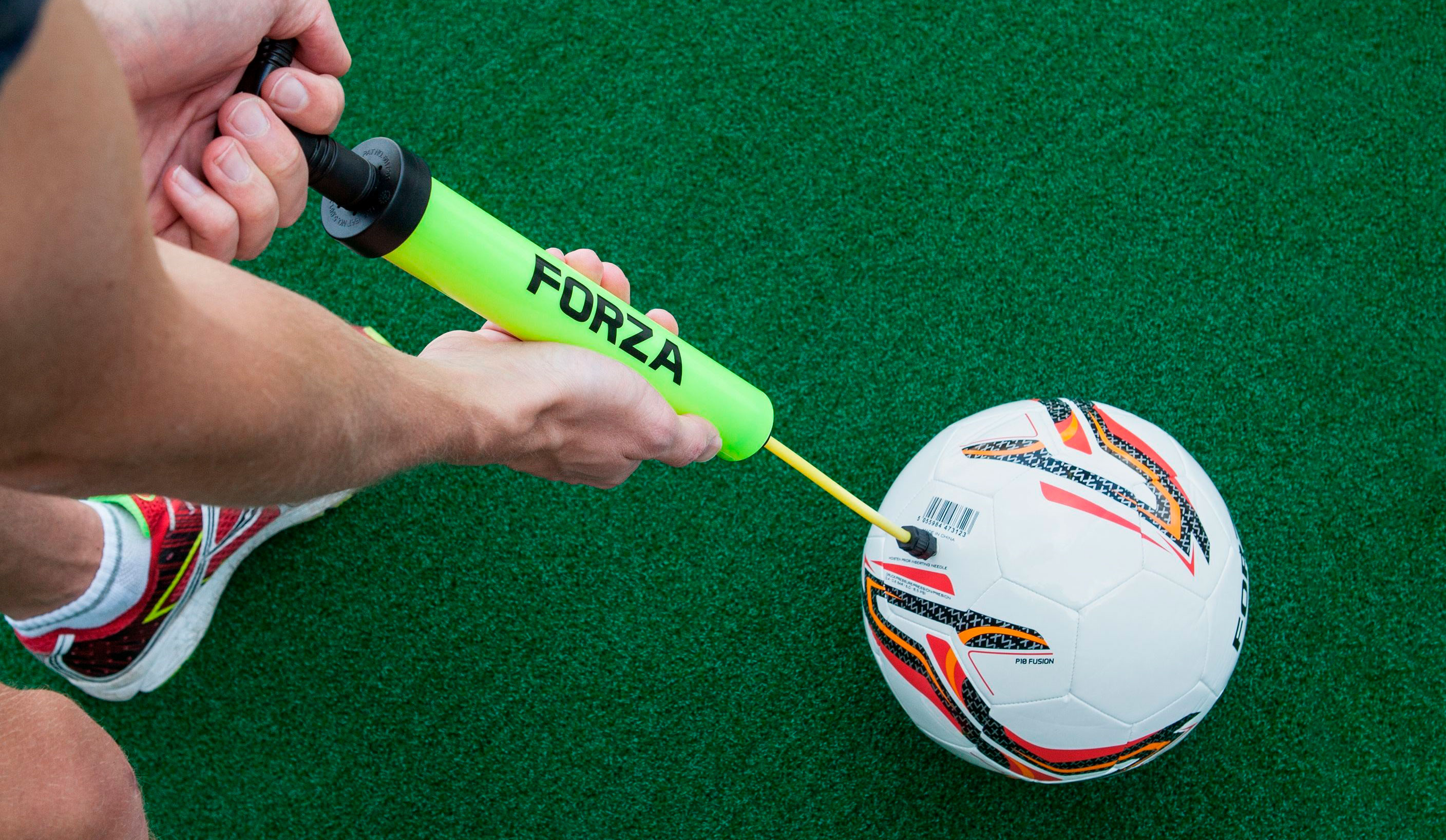 A Deflated Soccer Ball With Pump. 4 Ways To Deflate The Ball