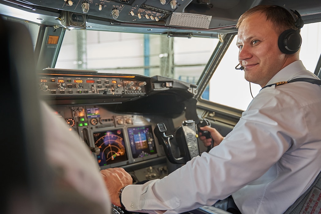 A pilot preparing for the commercial pilot checkride.