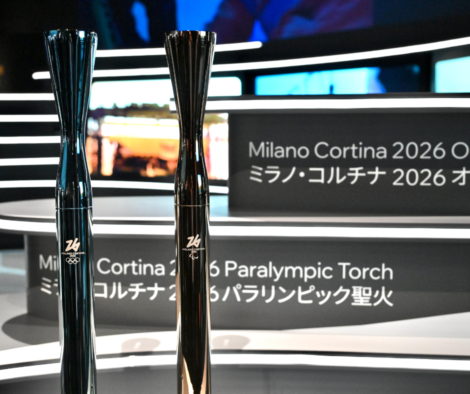 Carlo Ratti’s “Essential” torch for the Milano Cortina 2026 Olympic and Paralympic Games