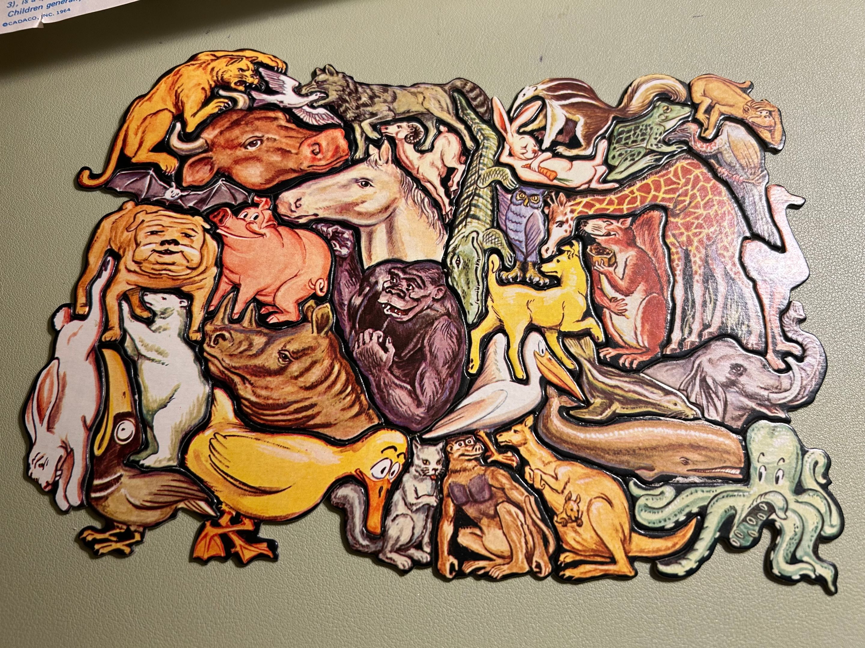 "Animals" puzzle