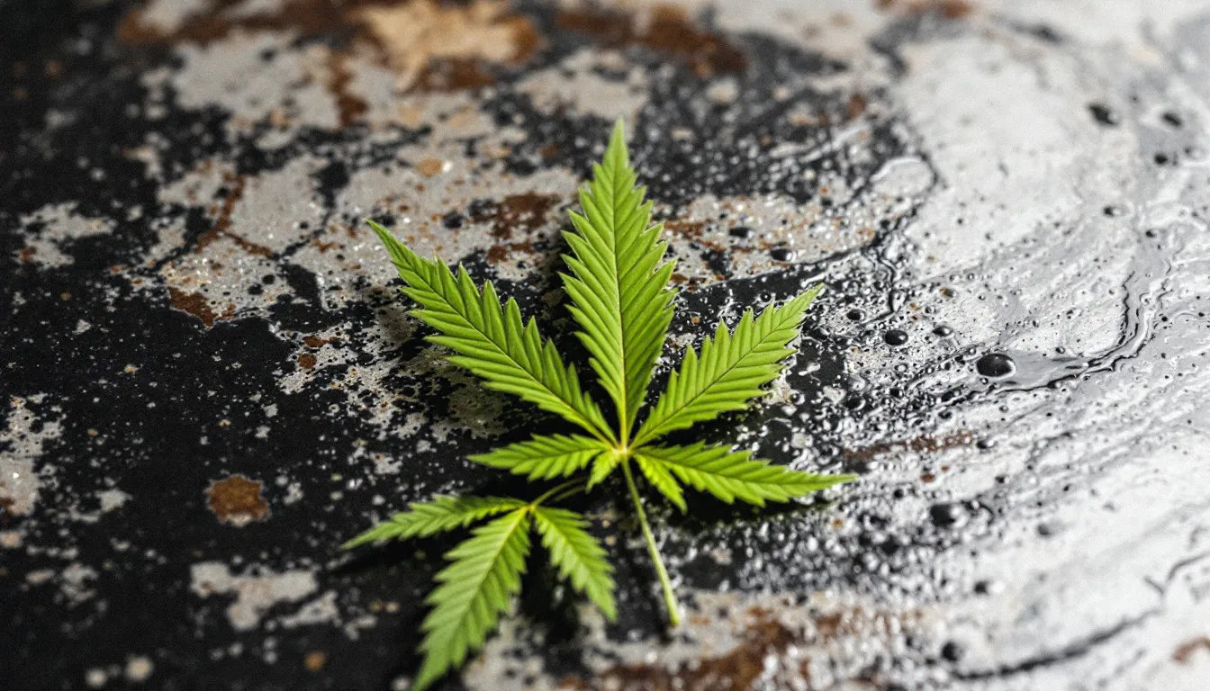 An infographic depicting the legal status of THCa flower across different states.