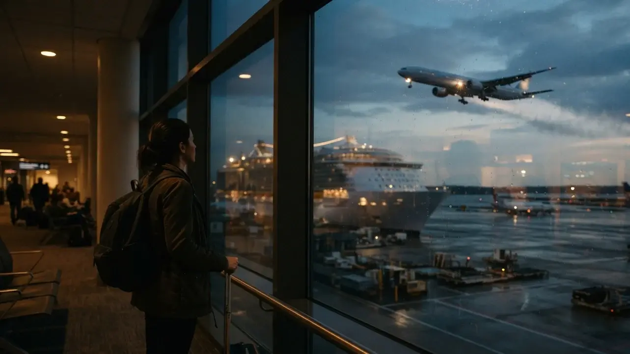 Cruise itinerary can confuse flight-only visa document review