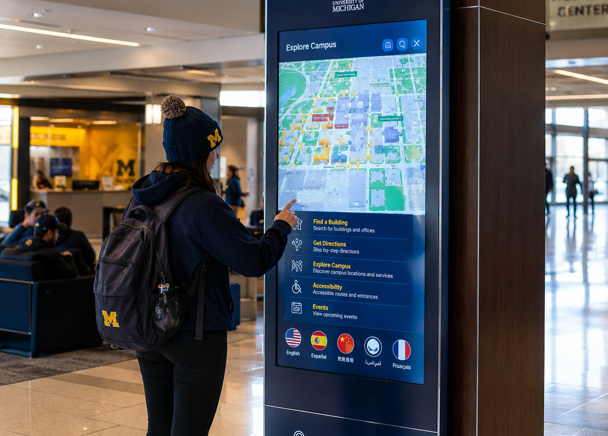 interactive maps at the university of michigan