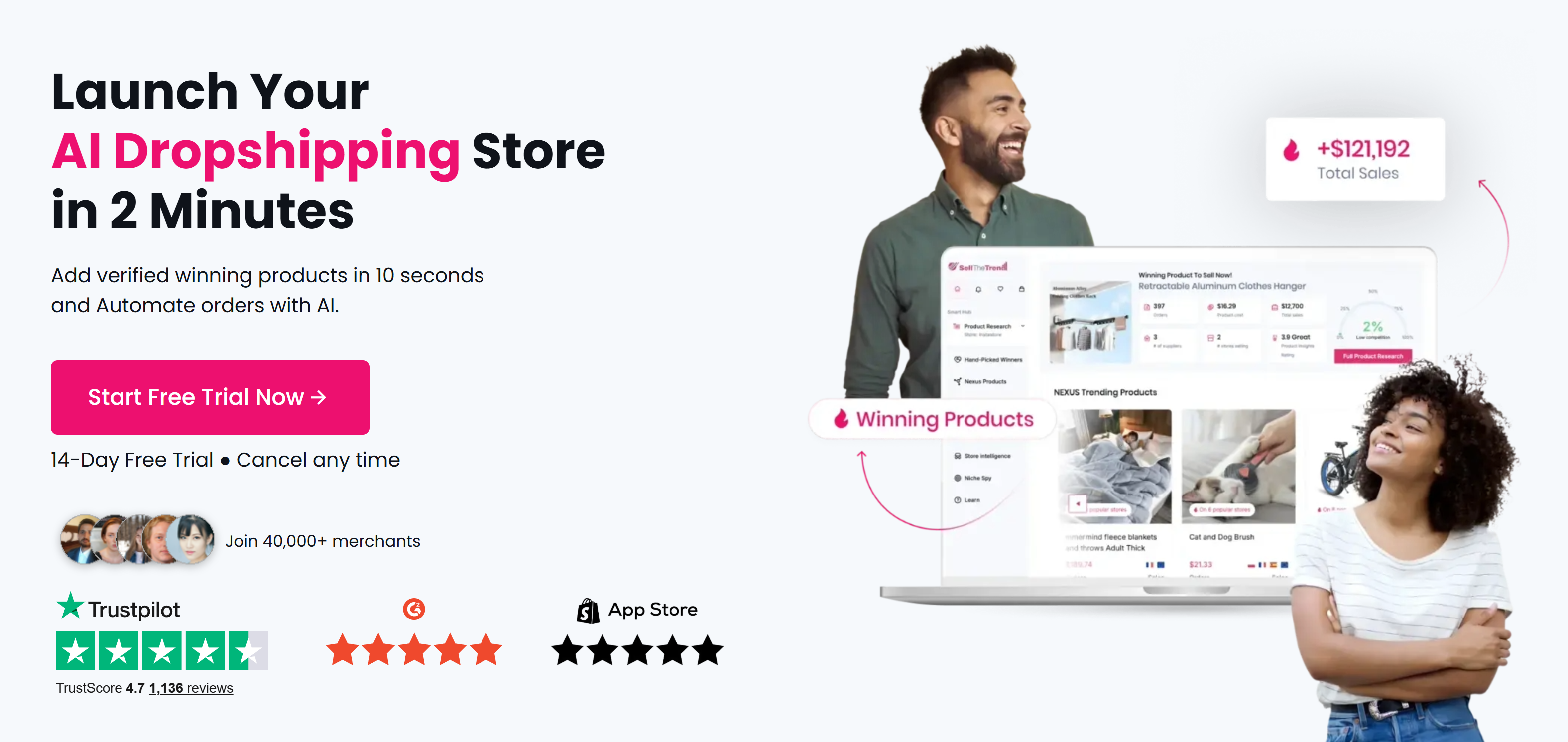 use sell the trend for dropshipping shoes to get many customers