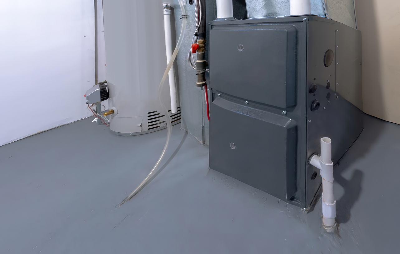 A home high energy efficient furnace