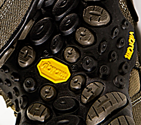 Vibram logo marking