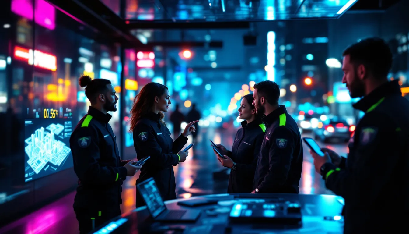 A rapid response team in action, ready to assist during emergencies.