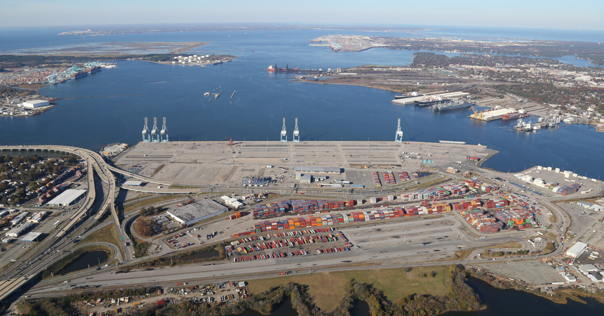 Virginia Port Authority Contracted for the Redevelopment Projects of Portsmouth Marine Terminal