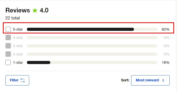 zonbase review - trustpilot screenshot