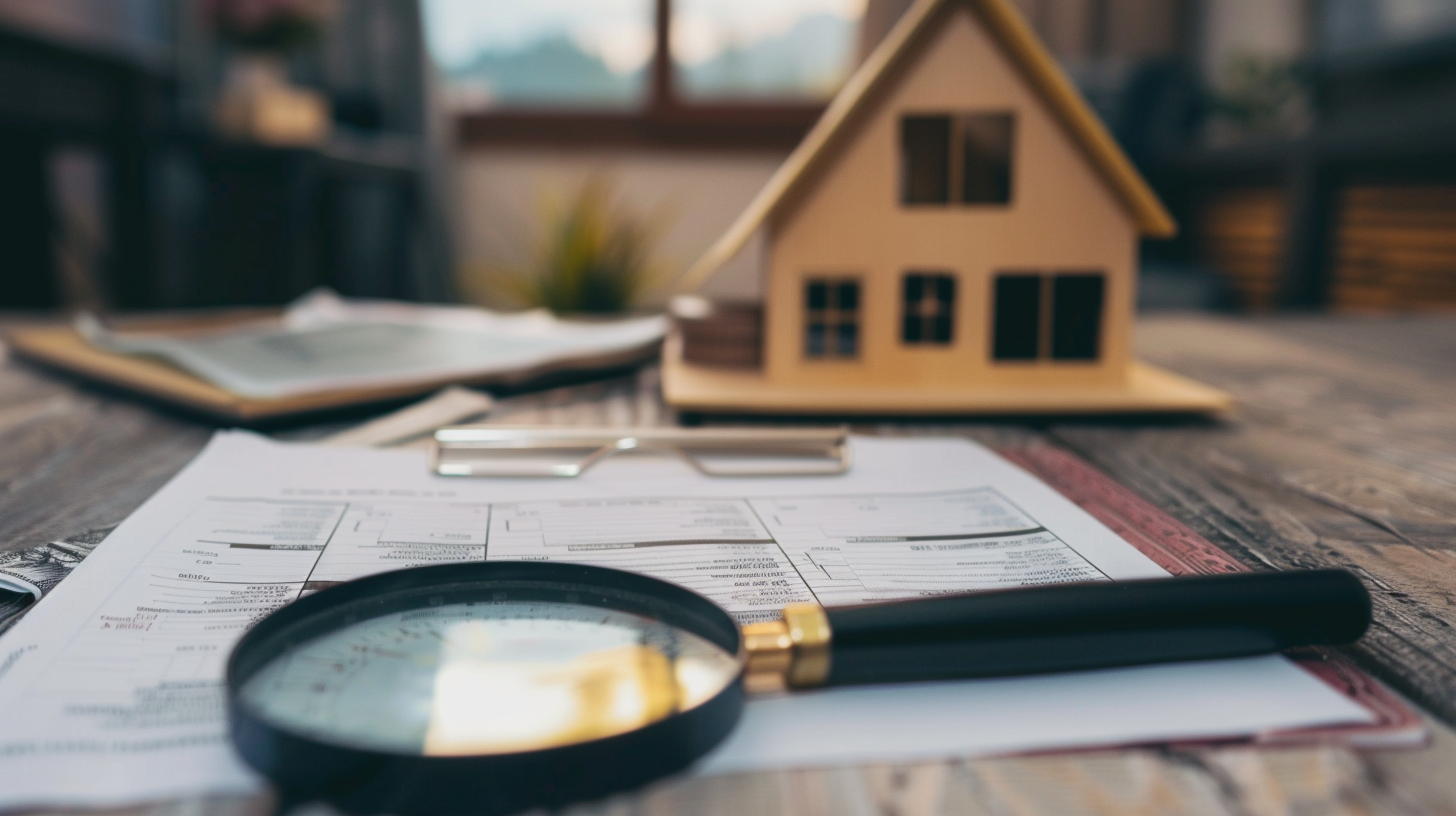 Lista de inventario detallada documentando bienes y contenidos del hogar para el caso de un siniestro y reclamo del seguro de vivienda.