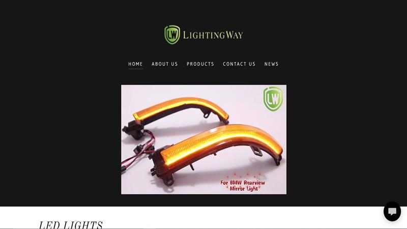 LightingWay home page