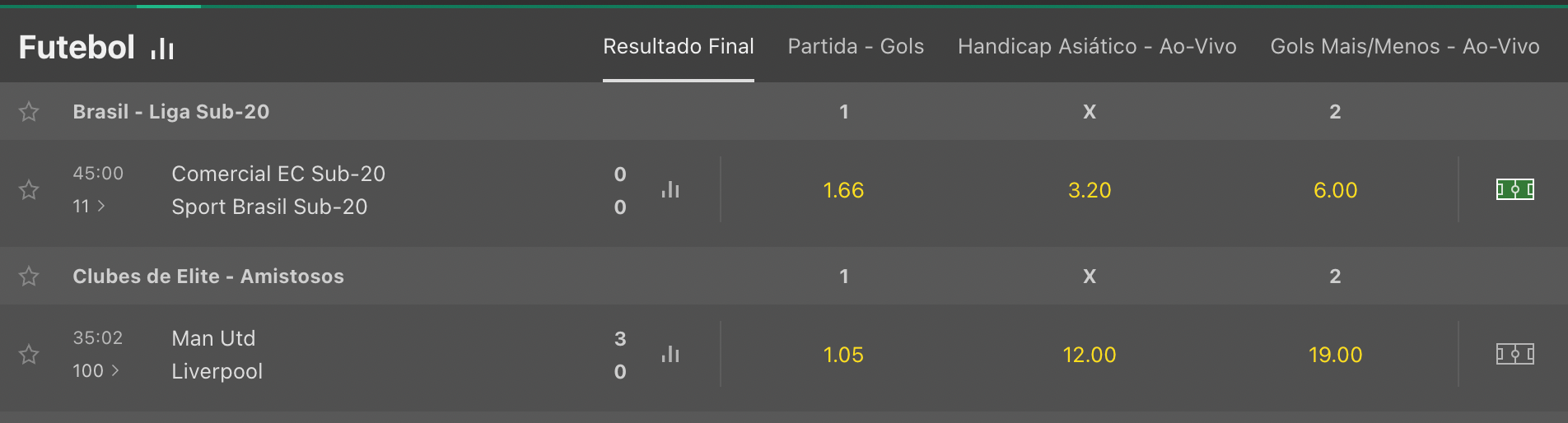 bet365 ao vivo apostas