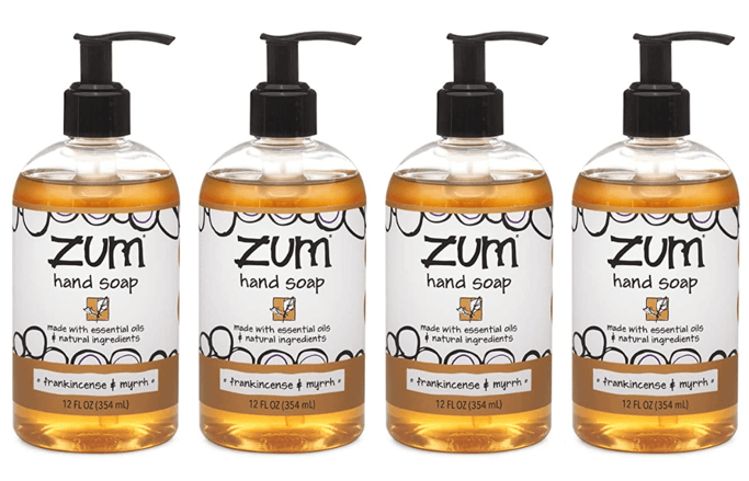 Zum Frankincense & Myrrh Liquid Hand Soap 