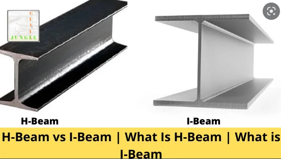 Comparison of H-Beam and I-Beam structural steel columns