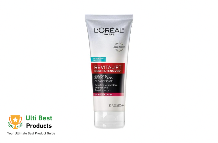 L’Oréal Glycolic Acid Revitalift Cleanser in a post about the Best Drugstore Skincare Routines