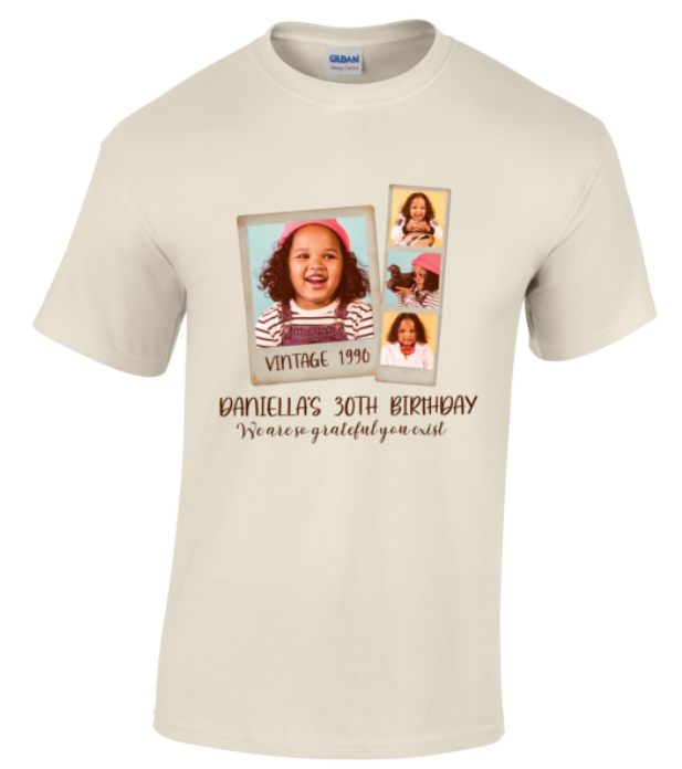 Vintage Polaroid Stack Sentimental Birthday