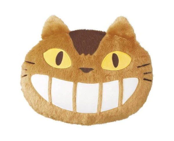 Ghibli Cat Bus Memory Foam Cushion