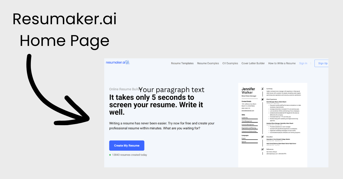 Best AI Resume Builders - Resumaker.ai