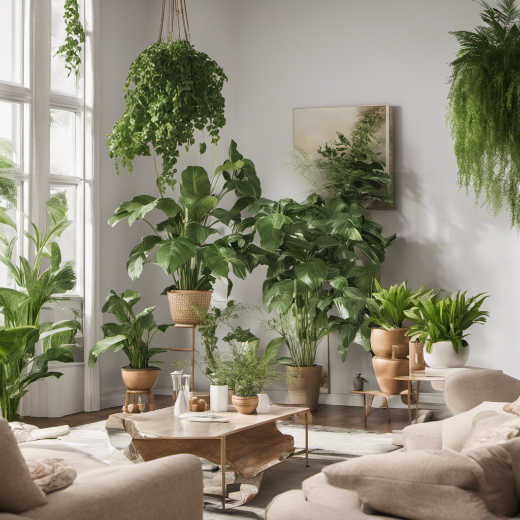 A picture of a room with a variety of indoor plants for sale