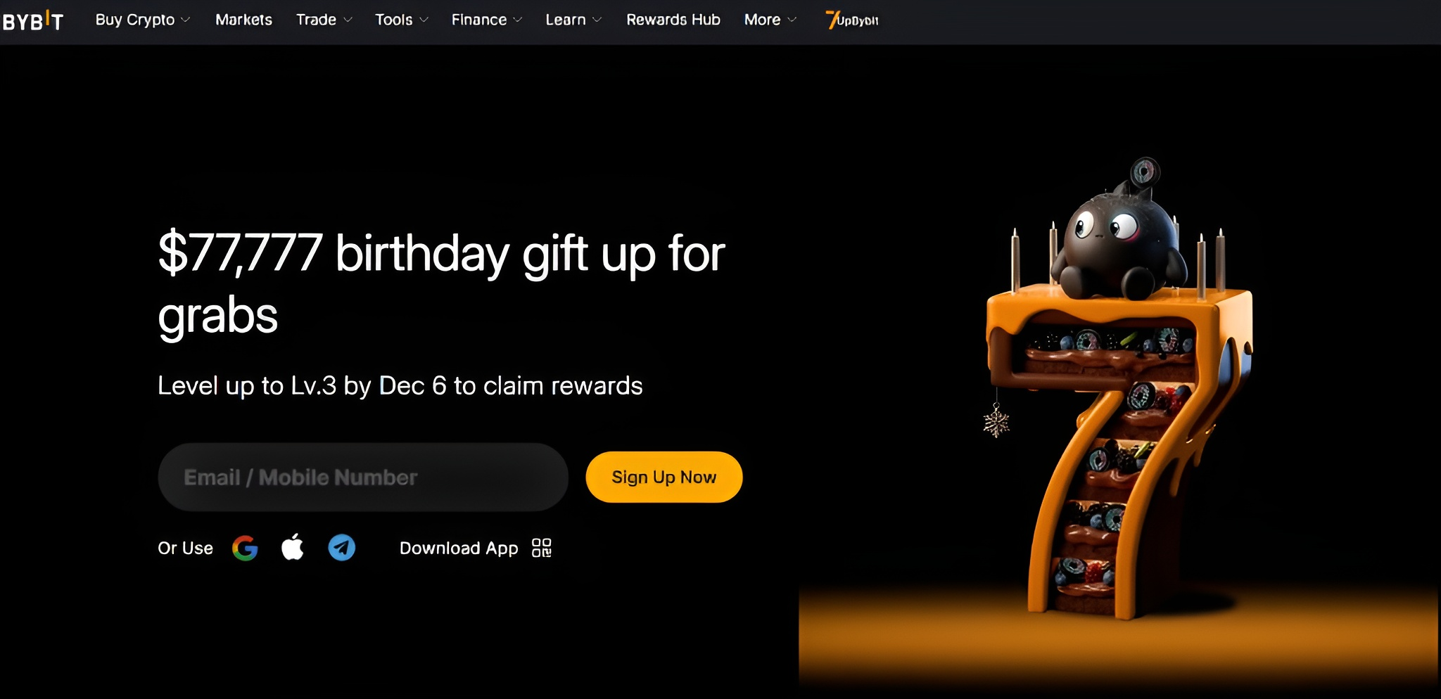 Bybit - No KYC Crypto Exchange