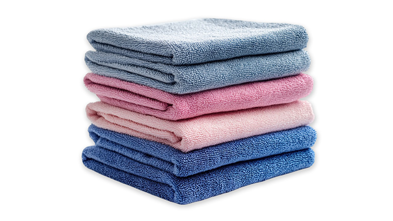 Stack of Microfiber Towels