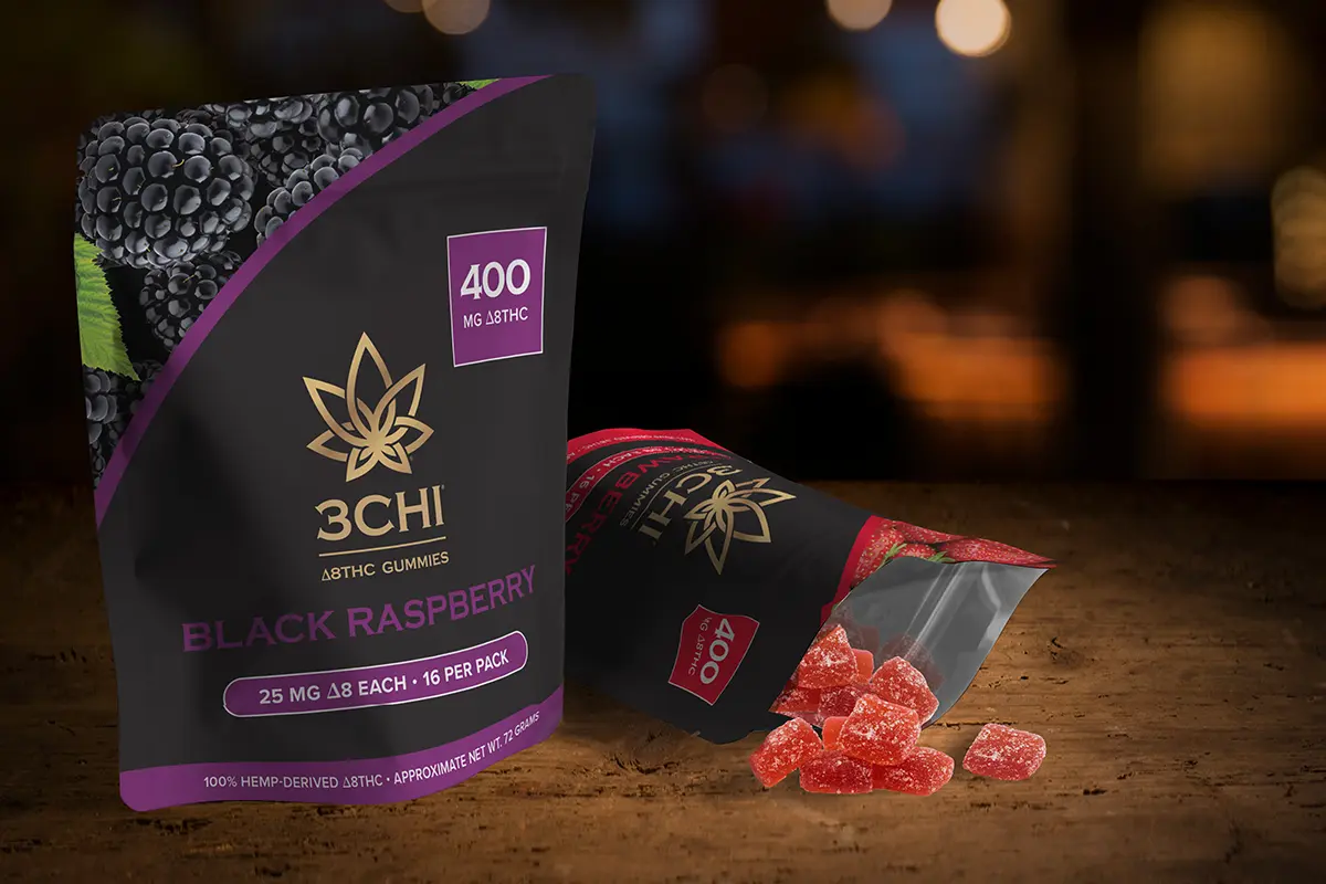 Our Delta 8 THC gummies offer a milder experience than that of the Delta 9 THC gummies. If you're looking for a low dose of Delta 9 THC, these Delta 8 THC gummies have zero Delta 9 THC, but can still offer an uplifting sensation with less intensity, making for a nice option for those new to consuming THC gummies.