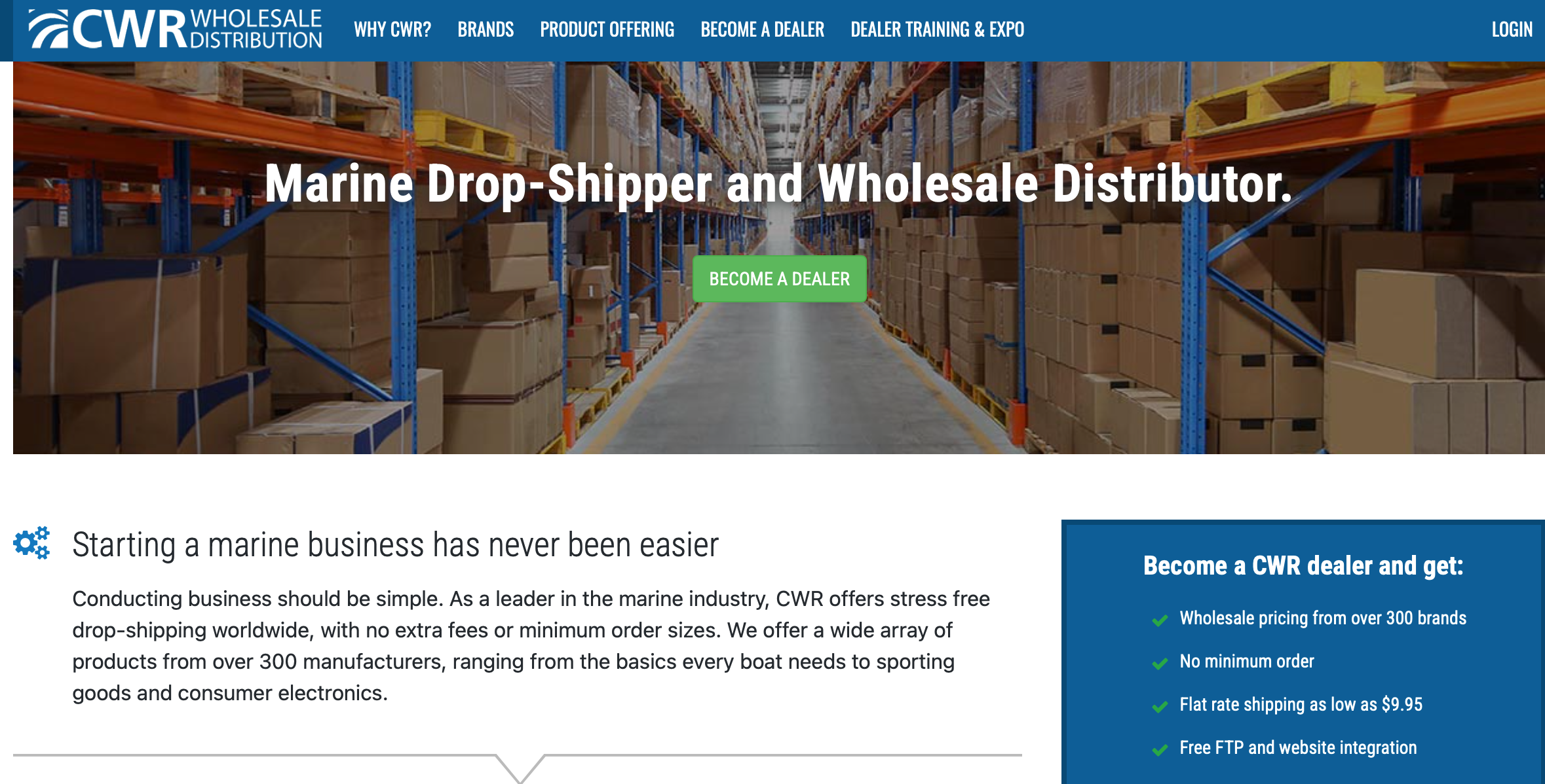 dropshipping electronics - CWR electronics 