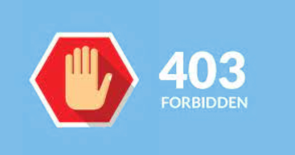 l'erreur 403 forbidden site web WordPress, erreur fichier htaccess, problème autorisations de fichier site web,  page 403 forbidden  