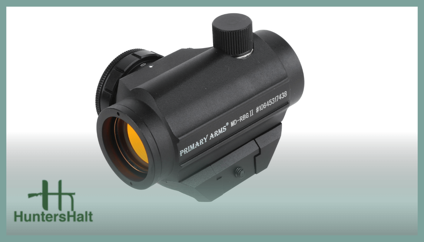 image of a red dot sight from primary arms