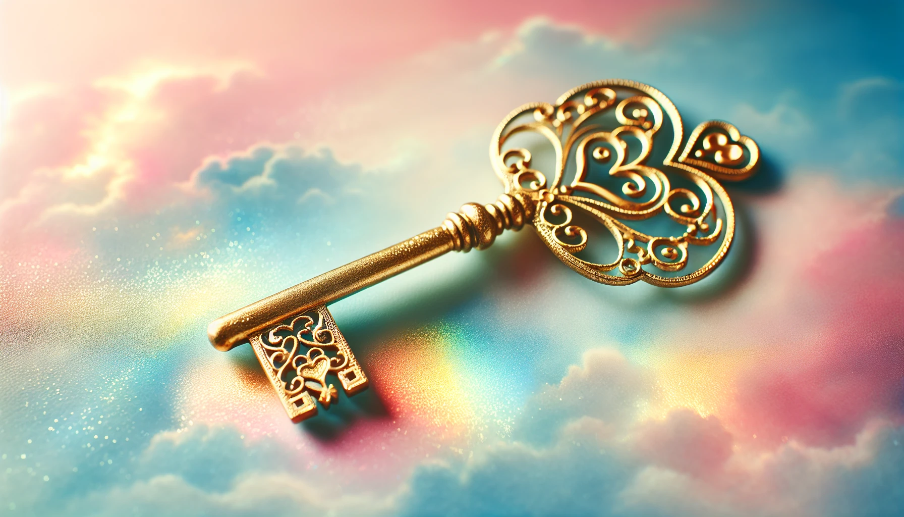 A golden key symbolizing the potential to unlock a man's heart, reflecting the essence of His Secret Obsession