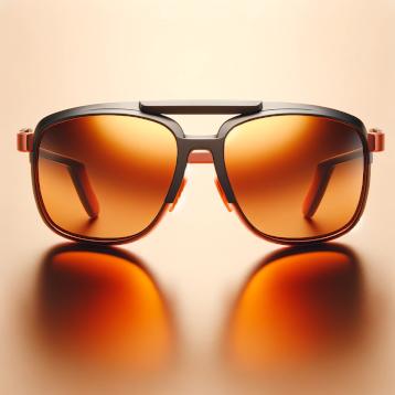 Zenni Mirror Tint - Sunglasses with Light Amber Mirror Tint