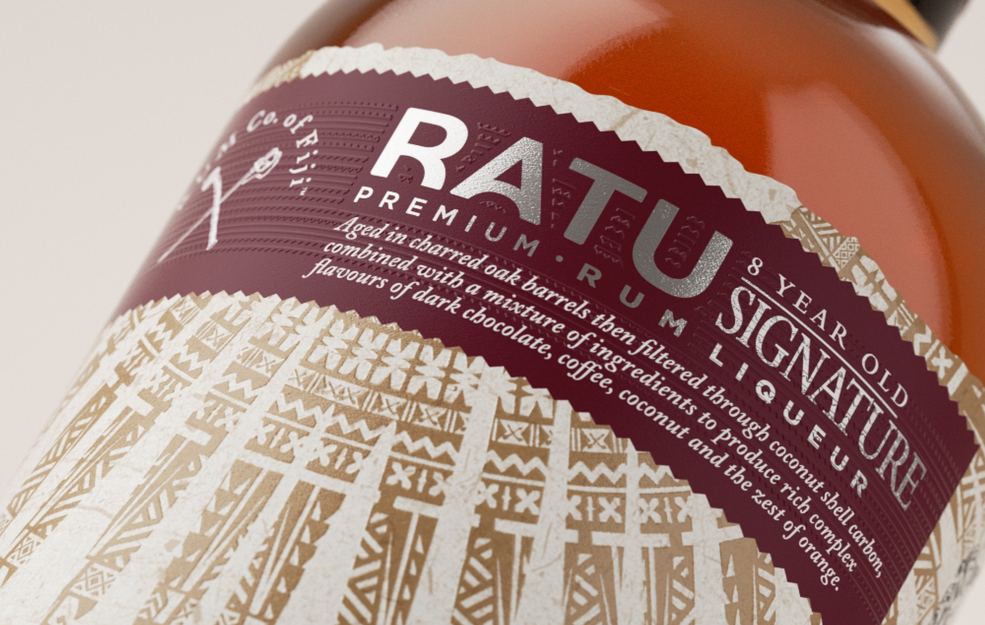 Rum Co. of Fiji Packaging Design